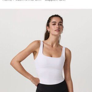 VUORI - All The Form Tank Top. White - Size M